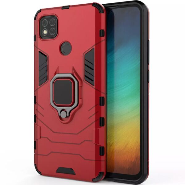 

Ударопрочный чехол Transformer Ring for Magnet для Xiaomi Redmi 9C