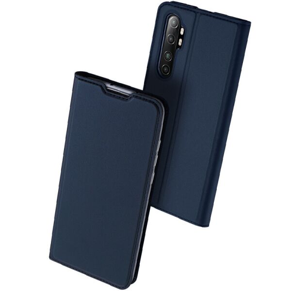 

Чехол-книжка Dux Ducis с карманом для визиток для Xiaomi Mi Note 10 Lite Синий