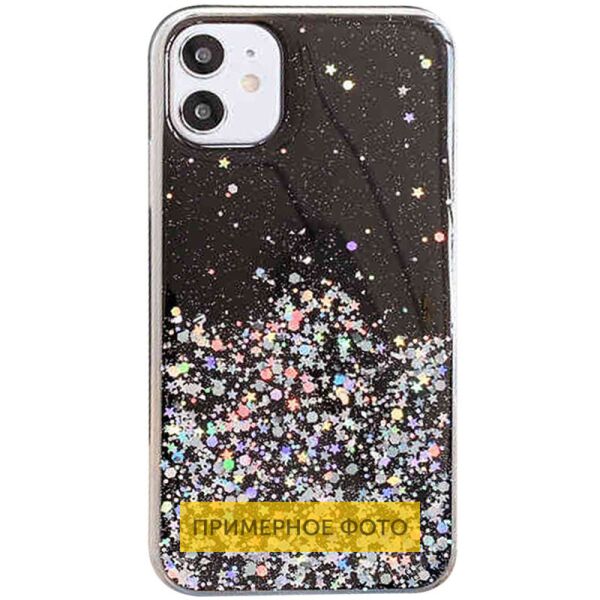 

TPU чехол Star Glitter для Samsung Galaxy A02s Черный