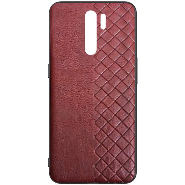 

Кожаная накладка WeaveSide (PU) для Xiaomi Redmi 9