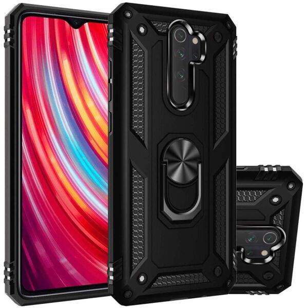 

Ударопрочный чехол Serge Ring for Magnet для Xiaomi Redmi Note 8 Pro