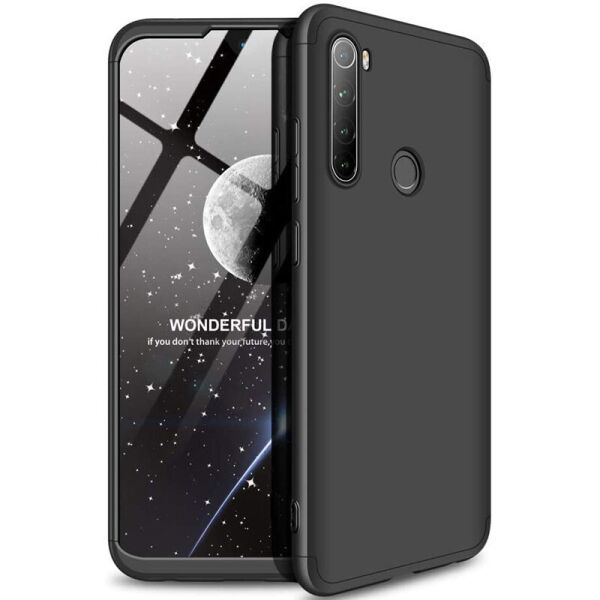 

Пластиковая накладка GKK LikGus 360 градусов (opp) для Xiaomi Redmi Note 8 Черный