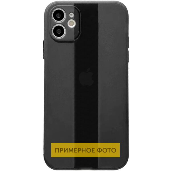 

Чехол TPU Glossy Line Full Camera для Apple iPhone 12 (6.1") Черный