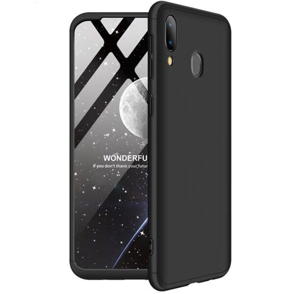 

Пластиковая накладка GKK LikGus 360 градусов для Samsung Galaxy M20 Черный