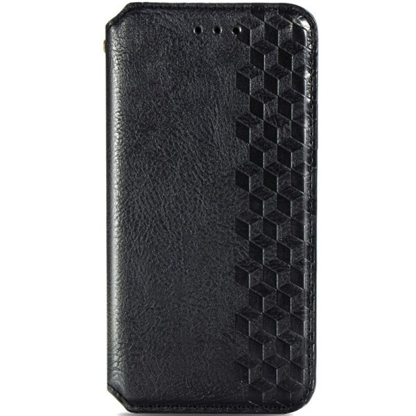 

Кожаный чехол книжка GETMAN Cubic (PU) для ZTE Blade 20 Smart Черный