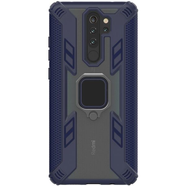 

Ударопрочный чехол Combo Ring for Magnet для Xiaomi Redmi 9 Синий