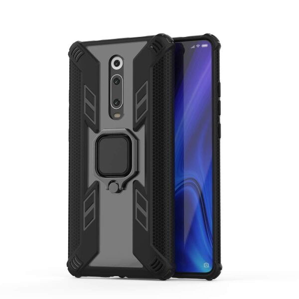 

Ударопрочный чехол Combo Ring for Magnet для Xiaomi Redmi K20 / K20 Pro/ Mi9T/ Mi9T Pro