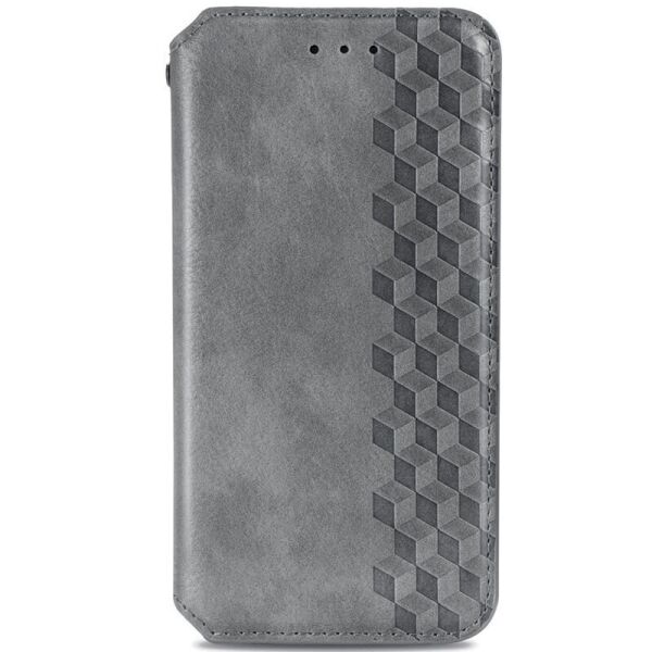 

Кожаный чехол книжка GETMAN Cubic (PU) для Oppo A52 / A72 / A92 Серый