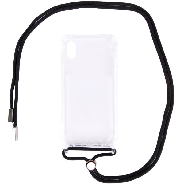 

Чехол TPU Crossbody Transparent для Apple iPhone X / XS (5.8") Черный