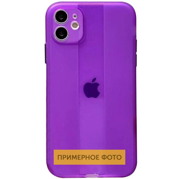 

Чехол TPU Glossy Line Full Camera для Apple iPhone 12 (6.1") Сиреневый