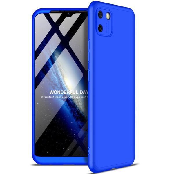 

Пластиковая накладка GKK LikGus 360 градусов (opp) для Realme C11 Синий