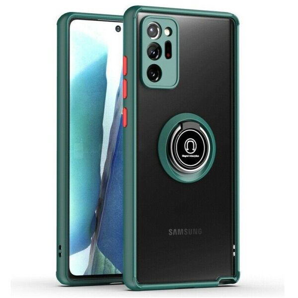 

TPU+PC чехол Deen ColorEdgingRing for Magnet для Samsung Galaxy Note 20 Ultra