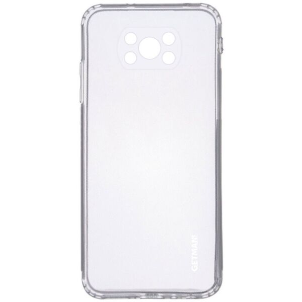 

TPU чехол GETMAN Clear 1,0 mm для Xiaomi Poco X3 NFC / Poco X3 Pro