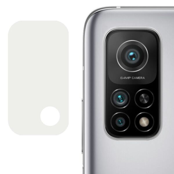 

Гибкое защитное стекло 0.18mm на камеру (тех.пак) для Xiaomi Mi 10T / Mi 10T Pro