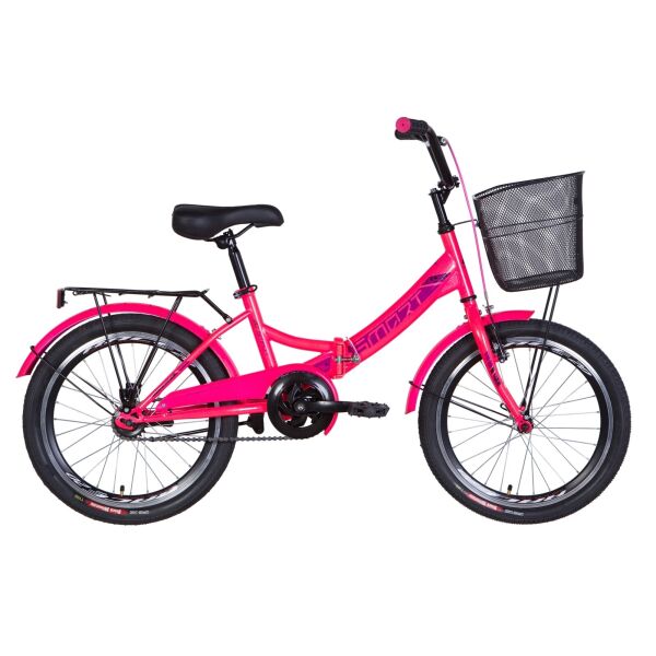 

20" FORMULA SMART С КОРЗИНОЙ 2021, Рама 13, розовый с малиновым, ES1207