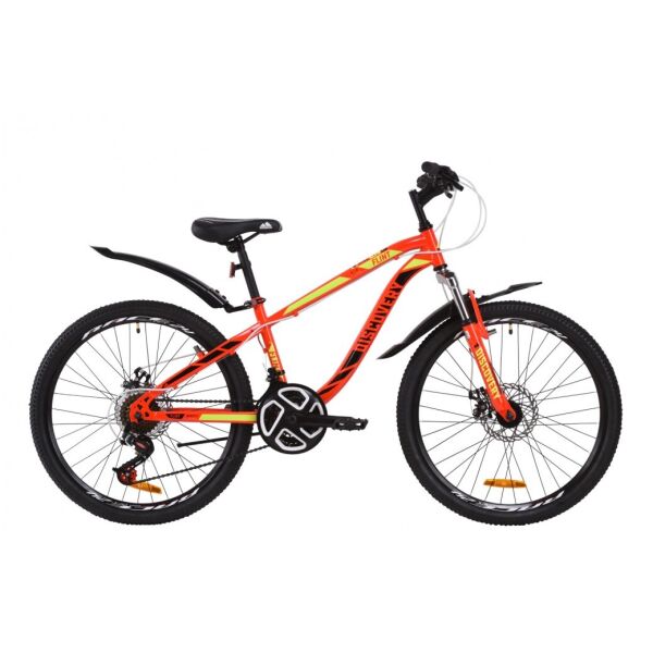 

24" DISCOVERY FLINT AM, х13 Рама, Оранжевый с салатовым, ES1113
