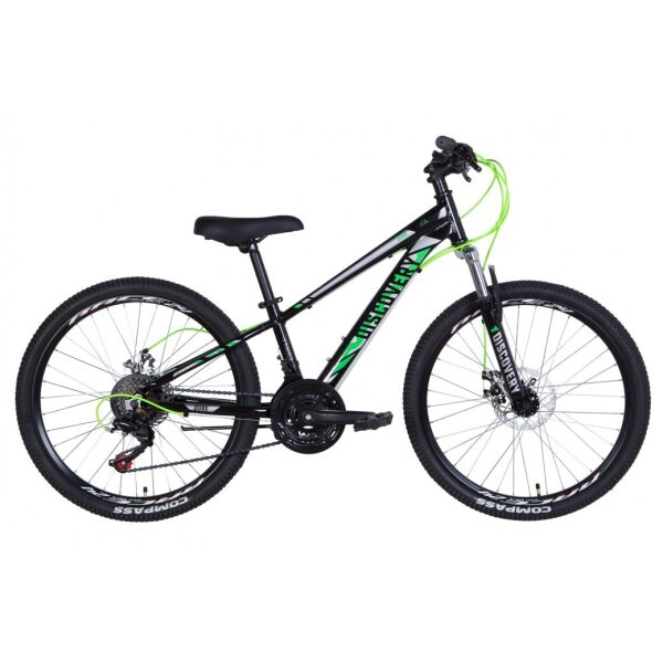 

24" DISCOVERY QUBE AM DD 2021, х11,5 Рама, Черный с серым, ES1120