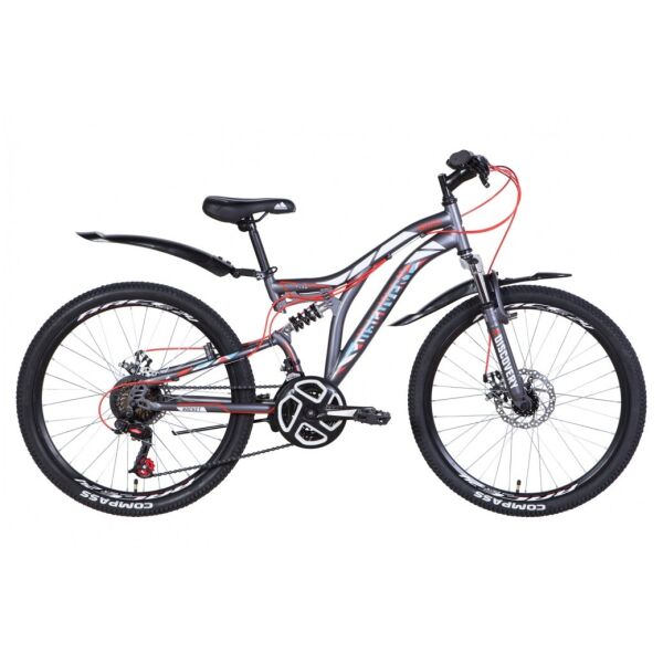 

24" DISCOVERY ROCKET DD 2021, х15 Рама, Черный с оранжевым, ES1123