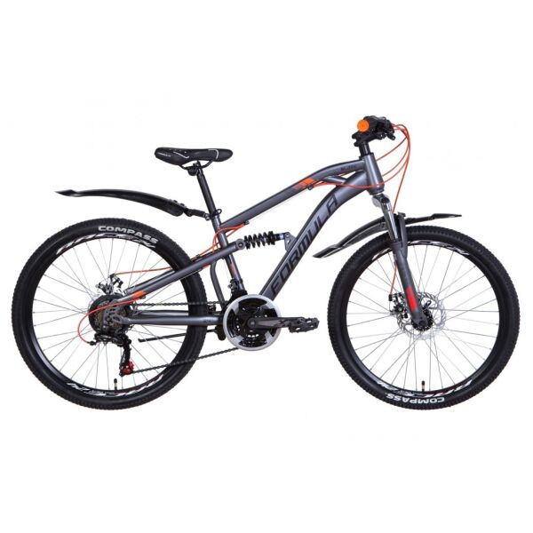 

24" FORMULA BLAZE 2021, х14 Рама, Серо-оранжевый, ES1133