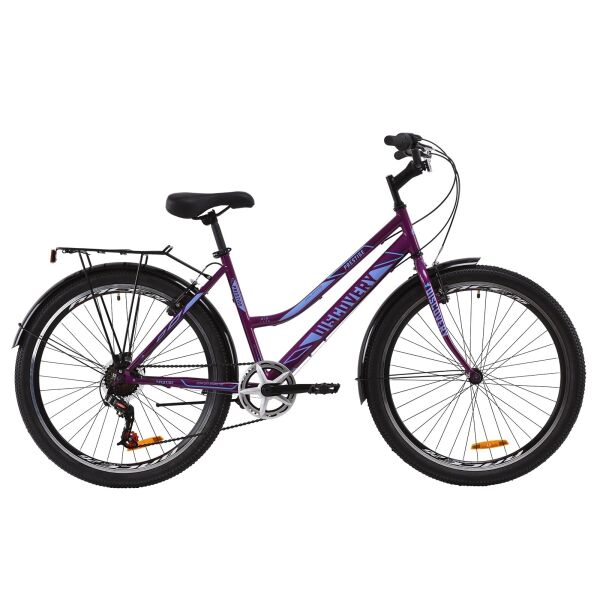 

26" DISCOVERY PRESTIGE WOMAN 2020, Рама 17, колеса 26, фиолетовый, ES1204
