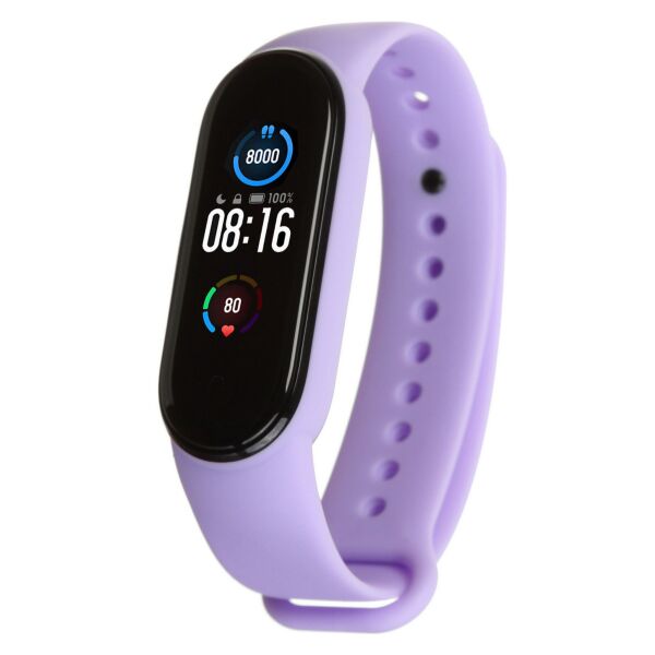 

Ремешок для Xiaomi Mi Band 6 / 5 Lavender силиконовый (ARS56995)