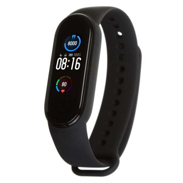 

Ремешок для Xiaomi Mi Band 6 / 5 Black силиконовый (ARS56997)
