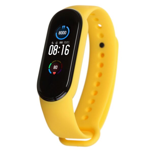 

Ремешок для Xiaomi Mi Band 6 / 5 Yellow силиконовый (ARS57007)