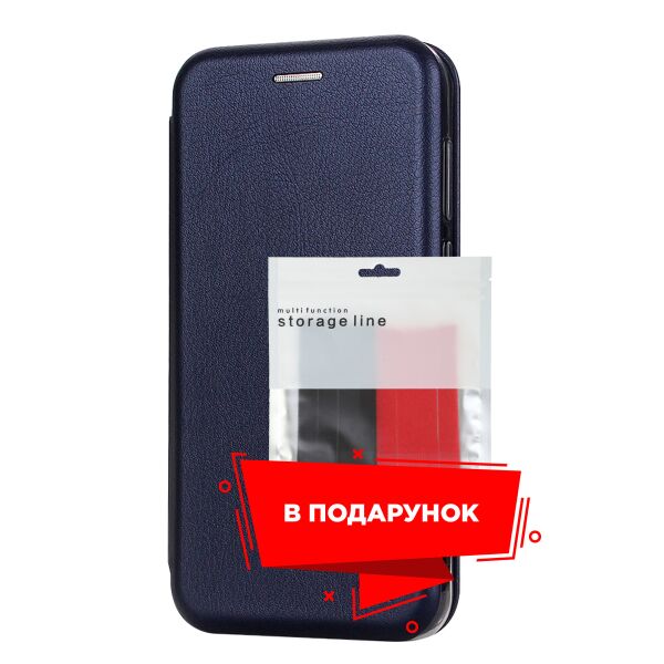 

Чехол-книжка G-Case для Samsung A30 2019 (A305) Dark Blue + органайзер в подарок (ARS54599)