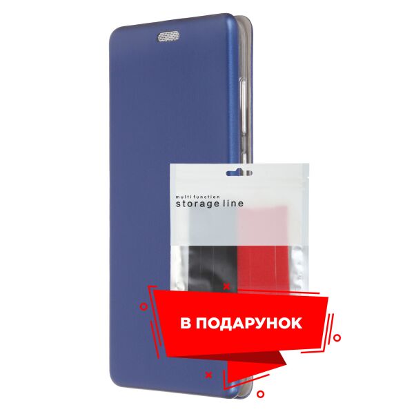 

Чехол-книжка G-Case для Samsung A71 (A715) Blue + органайзер в подарок (ARS57330)