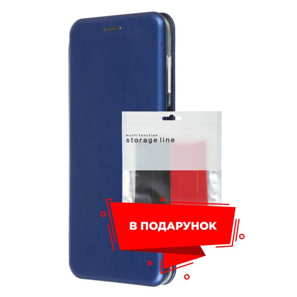 

Чехол-книжка G-Case для Samsung A12 (A125) Blue + органайзер в подарок (ARS58265)