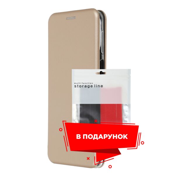 

Чехол-книжка G-Case для Samsung M31s (M317) Gold + органайзер в подарок (ARS57703)