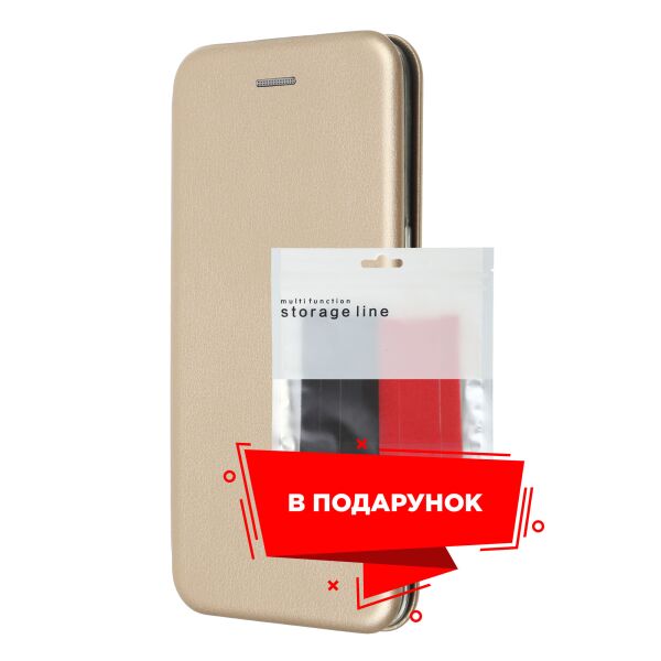 

Чехол-книжка G-Case для Samsung A10s 2019 (A107) Gold + Органайзер в подарок (ARS57704)