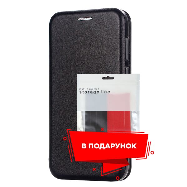 

Чехол-книжка G-Case для Samsung A40 2019 (A405) Black + органайзер в подарок (ARS54589)