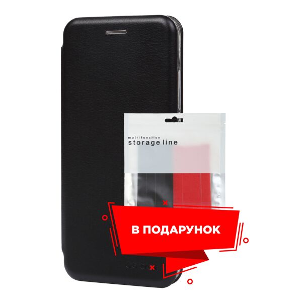 

Чехол-книжка G-Case для Honor 10 Black + органайзер в подарок (ARS52878)