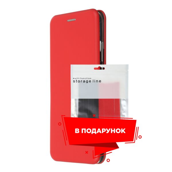 

Чехол-книжка G-Case для Samsung A02s (A025) Red + Органайзер в подарок (ARS58269)