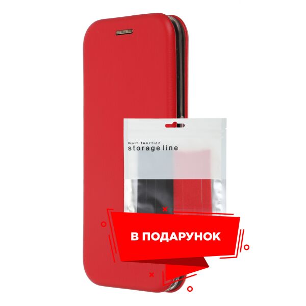 

Чехол-книжка G-Case для Samsung A01 (A015) Red + органайзер в подарок (ARS57718)