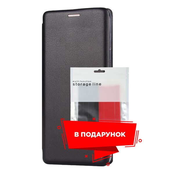 

Чехол-книжка G-Case для Samsung A20s 2019 (A207) Black + органайзер в подарок (ARS55507)