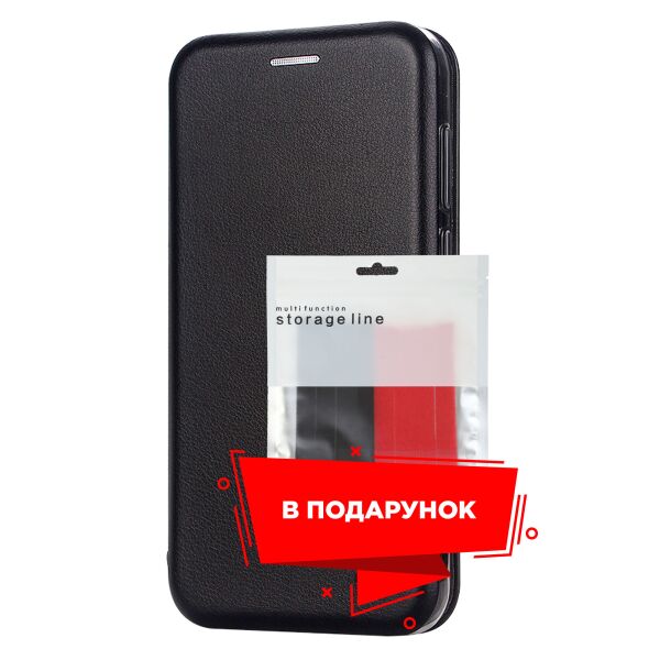 

Чехол-книжка G-Case для Samsung A30 2019 (A305) Black + органайзер в подарок (ARS54588)