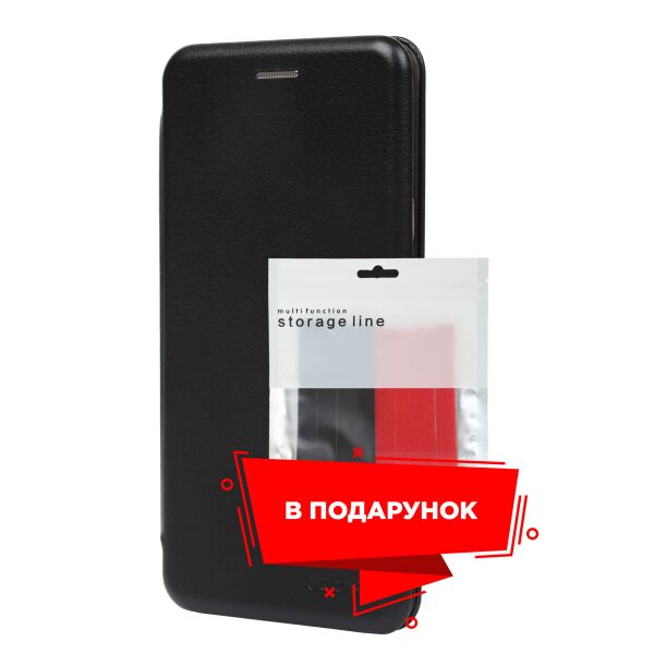 

Чехол-книжка G-Case для Samsung J4 Plus (2018) J415 Black + органайзер в подарок (ARS53548)