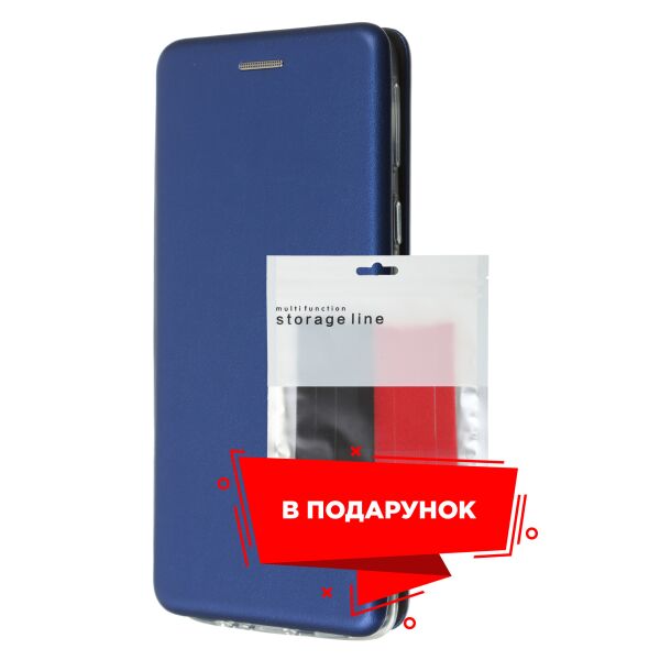 

Чехол-книжка G-Case для Samsung A01 Core (A013) Blue + органайзер в подарок (ARS57795)