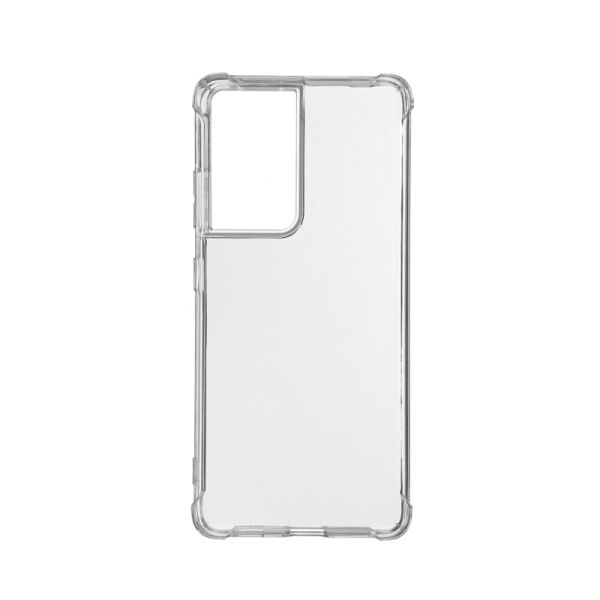 

Прозрачный силиконовый чехол с усиленными краями для Samsung S21 Ultra (ARS58185)
