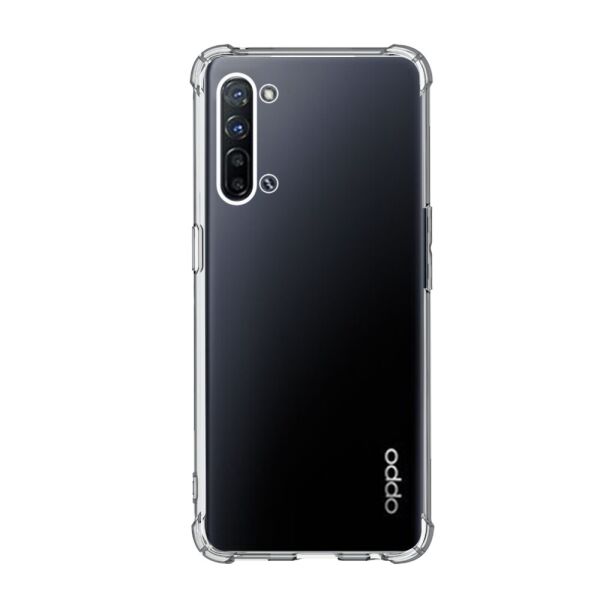 

Прозрачный силиконовый чехол с усиленными краями для OPPO Reno3 (ARS57140)