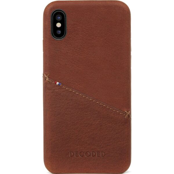 

Кожаный чехол Decoded Back Cover для iPhone Xs/X Brown (D7IPOXBC3CBN)