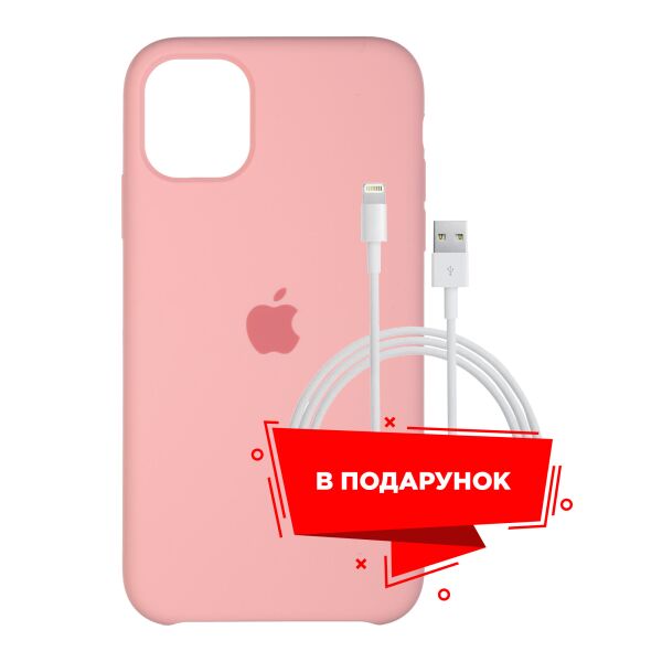 

Чехол для Apple iPhone 11 Pro Cadmium Orange + кабель Lightning (ARS55613)