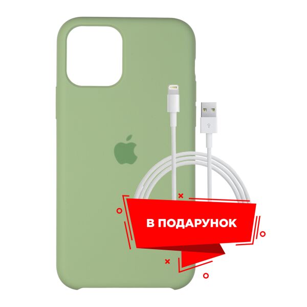 

Чехол для Apple iPhone 11 Pro Max Mint + кабель Lightning (ARS55433)
