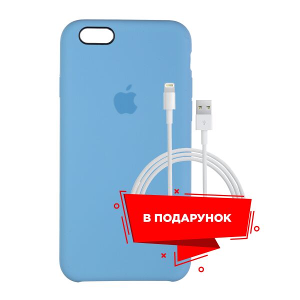 

Чехол для Apple iPhone 6S Cornflower + кабель Lightning (ARS55297)