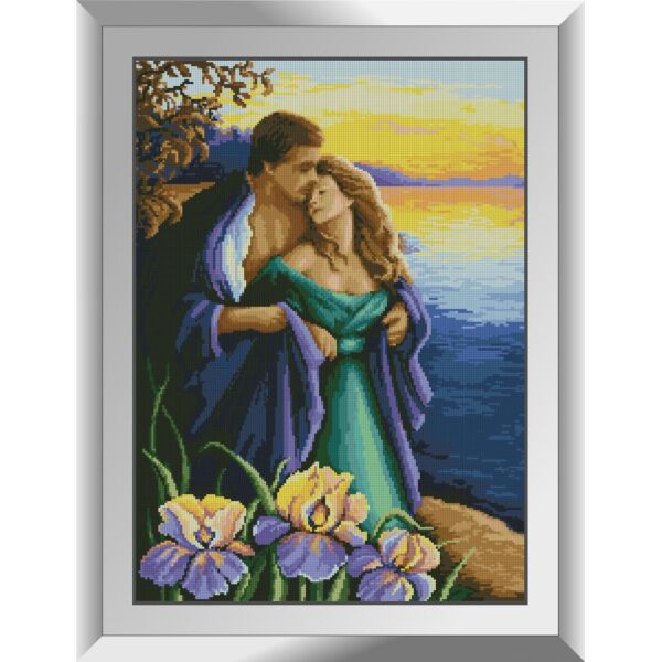 

Набор алмазной живописи Dream Art Влюбленные у моря 31524D