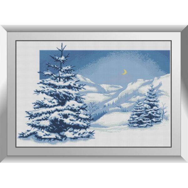 

Набор алмазной живописи Dream Art Заснеженные ели 31487D