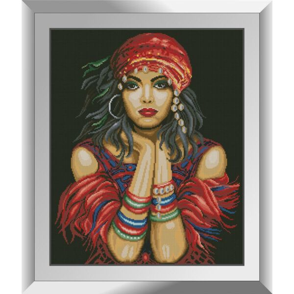 

Набор алмазной живописи Dream Art Цыганка 31529D