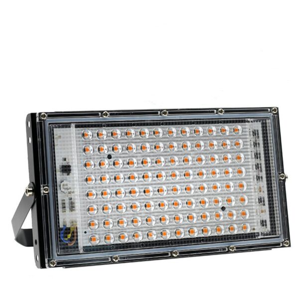 

Мощный Фито Ультрафиолетовый прожектор для растений и рассады 100Вт 96LED 240*125 мм